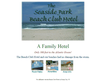Tablet Screenshot of beachclubhotelnj.com